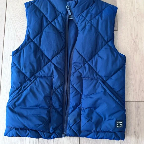 Mayoral Jackets Coats Mayoral Blue Quilted Puffer Vest